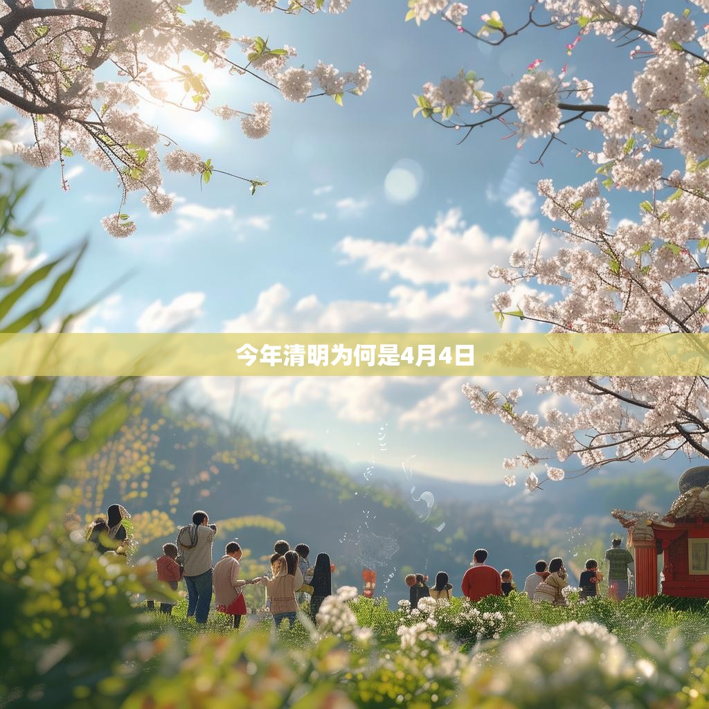 今年清明为何是4月4日