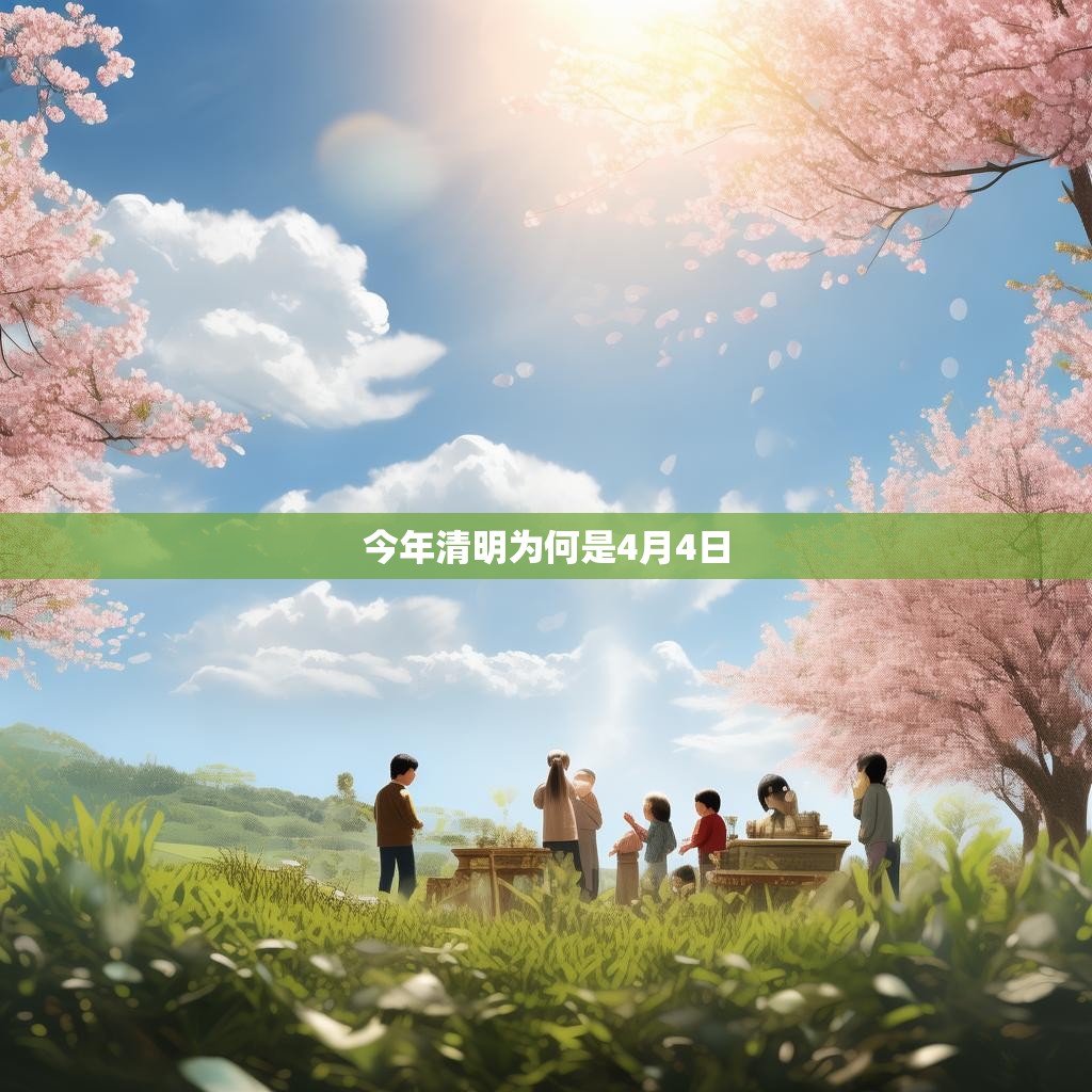 今年清明为何是4月4日