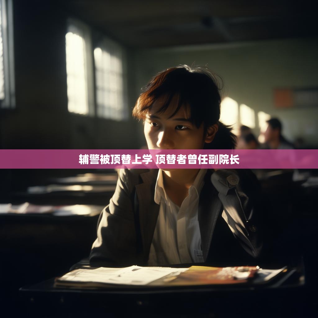 辅警被顶替上学 顶替者曾任副院长