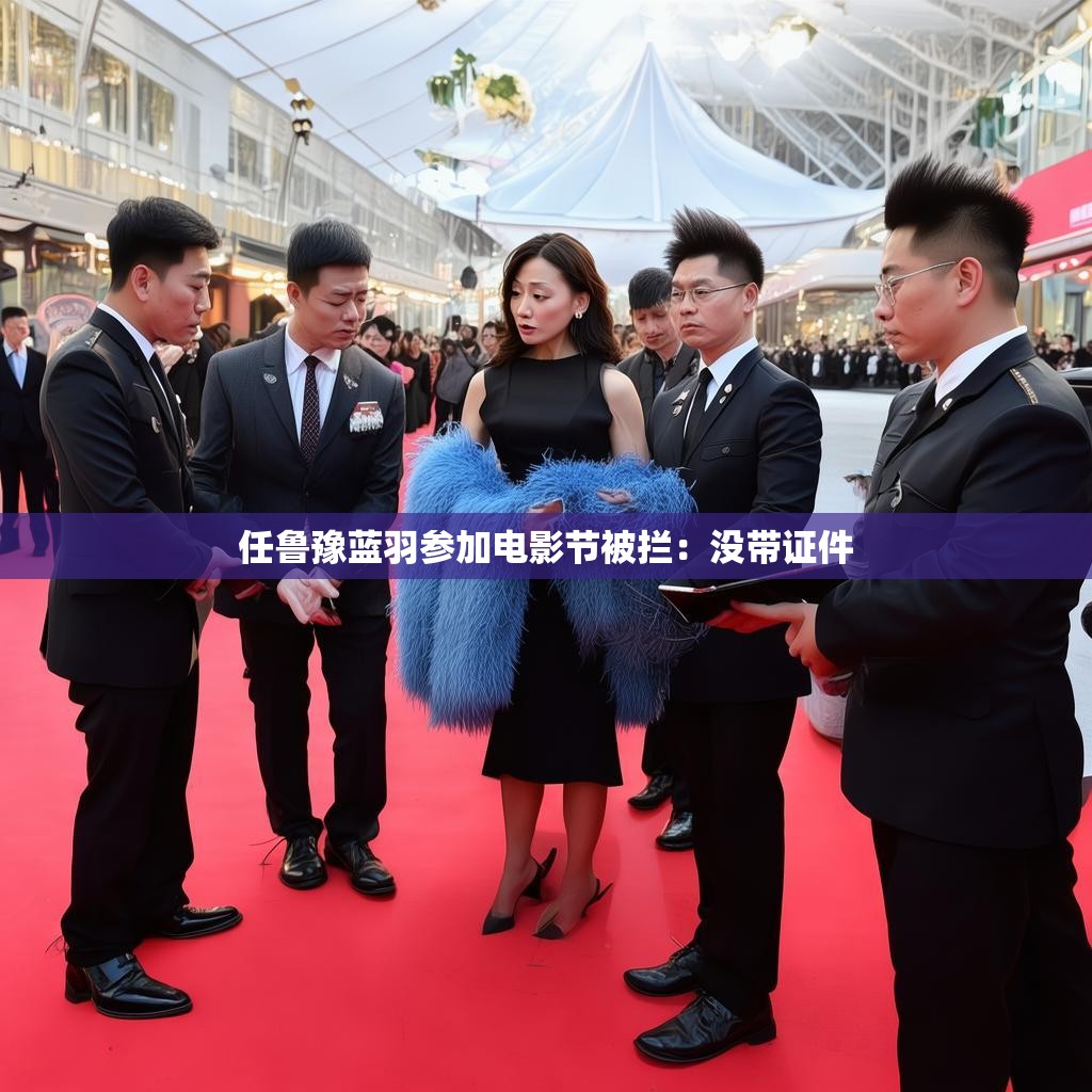 任鲁豫蓝羽电影节现场被拦
