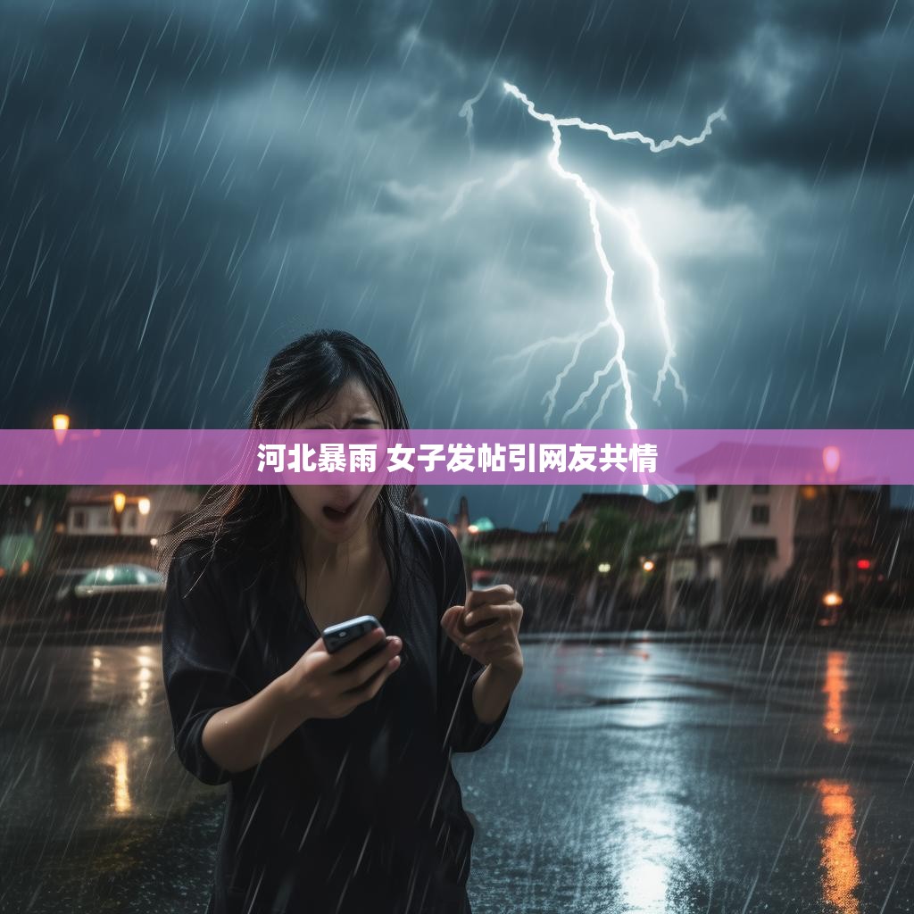 河北暴雨 女子发帖引网友共情 河北暴雨 女子发帖引网友共情