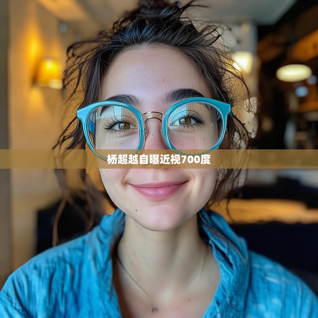 杨超越自曝近视700度