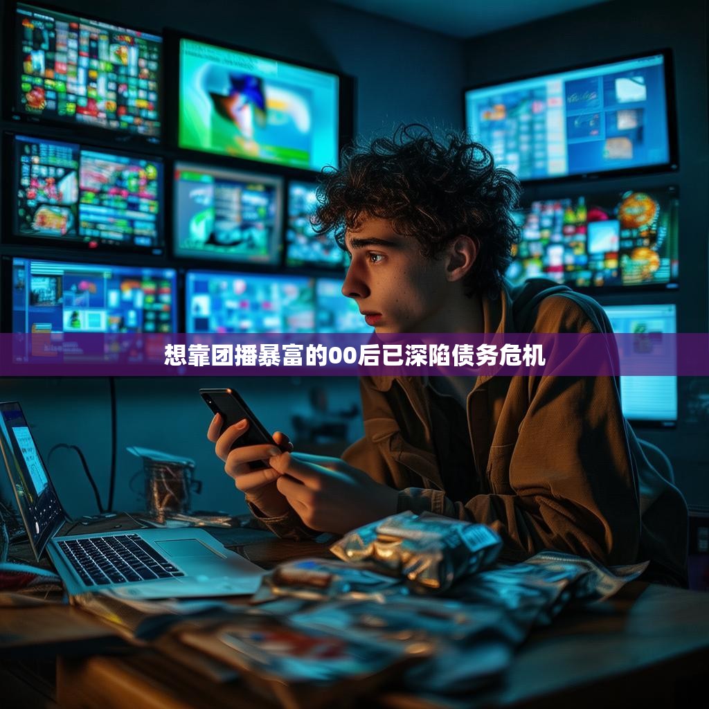 想靠团播暴富的00后已深陷债务危机