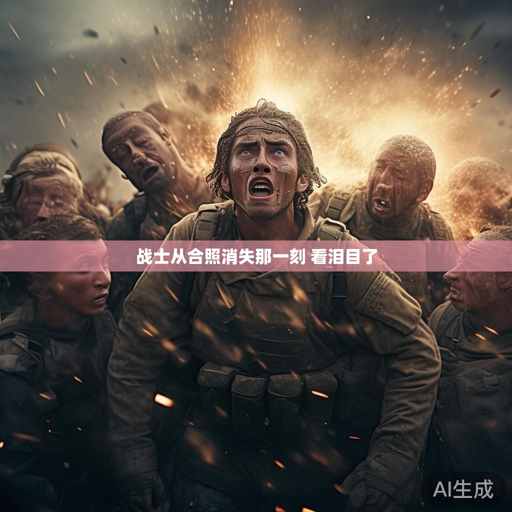 战士从合照消失那一刻 看泪目了