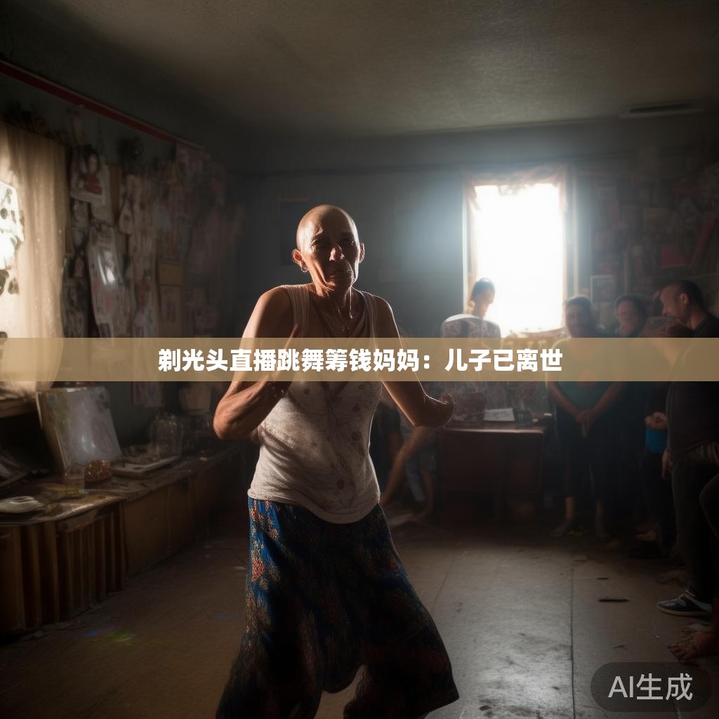 剃光头直播跳舞筹钱妈妈：儿子已离世