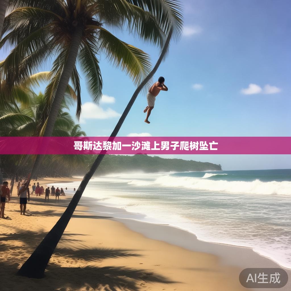 哥斯达黎加一沙滩上男子爬树坠亡 哥斯达黎加一沙滩上男子爬树坠亡