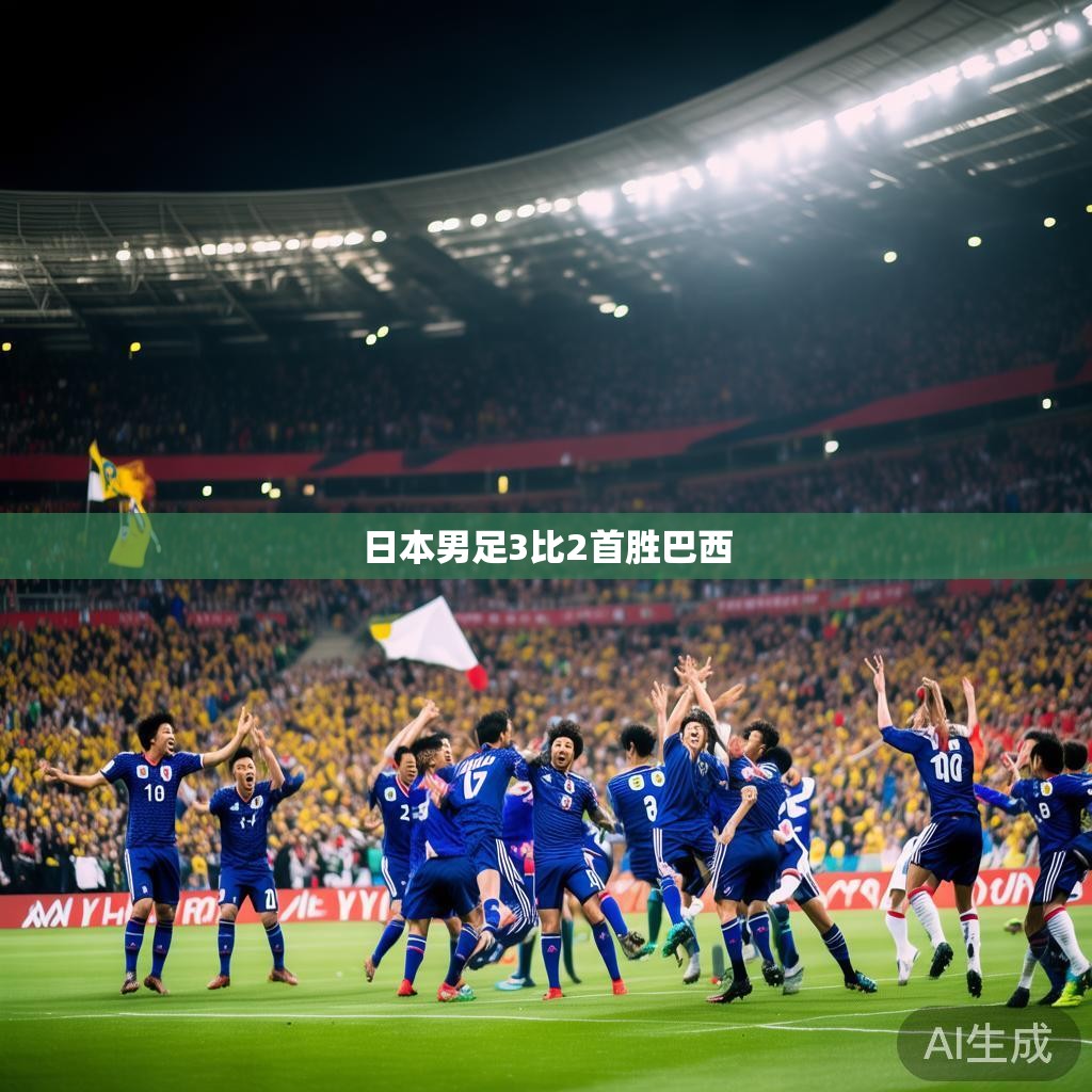 比赛的高光时刻 日本男足精彩瞬间