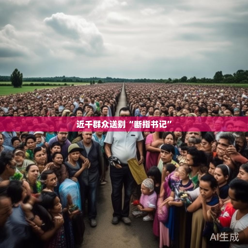 近千群众送别“断指书记”