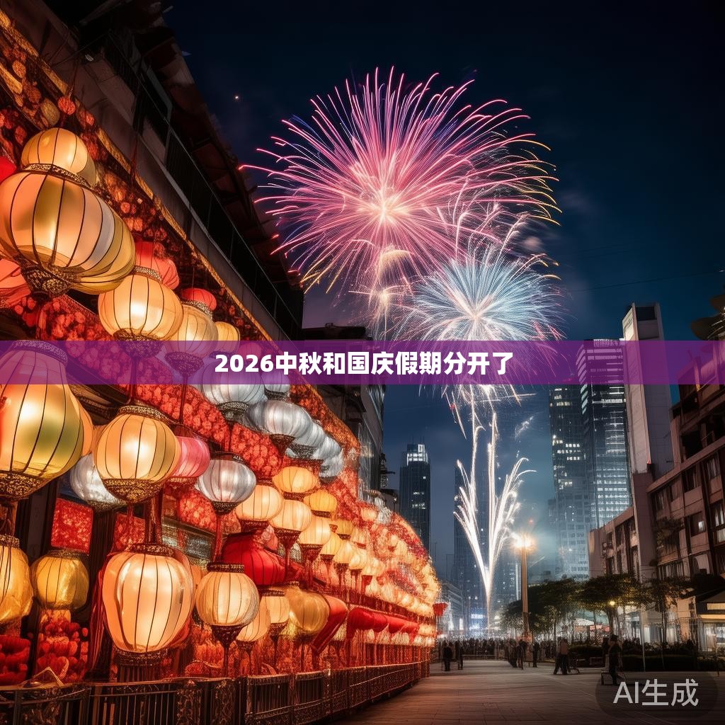 2026中秋和国庆假期分开了 2026中秋和国庆假期分开了
