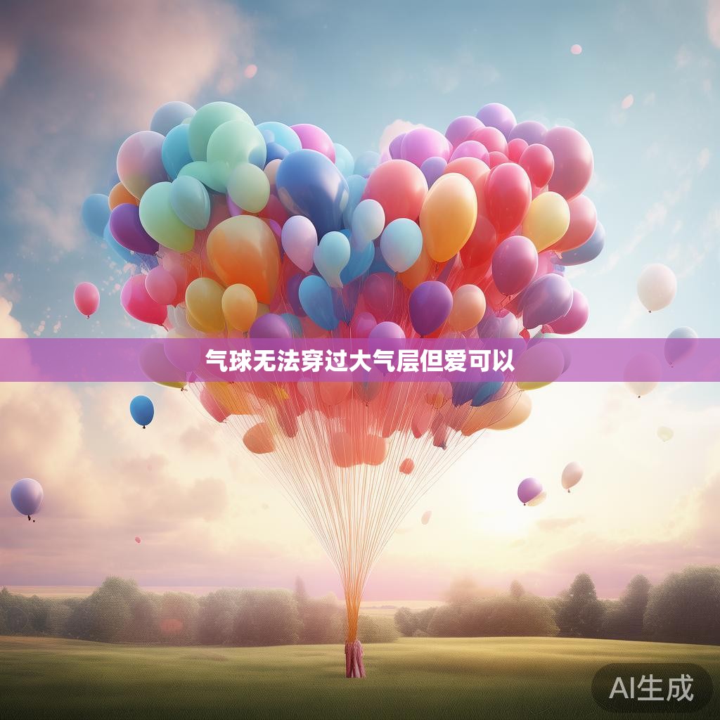 气球无法穿过大气层但爱可以