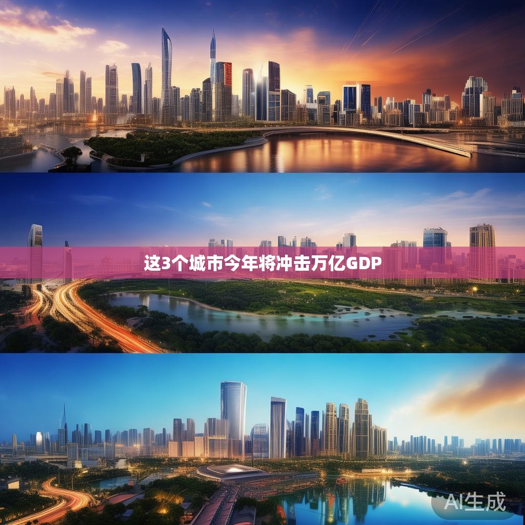 这3个城市今年将冲击万亿GDP