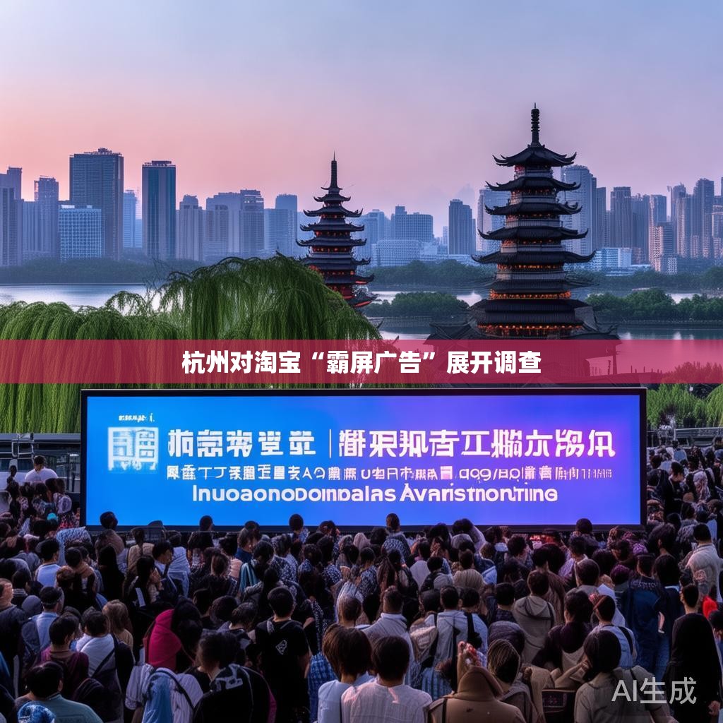 杭州对淘宝“霸屏广告”展开调查