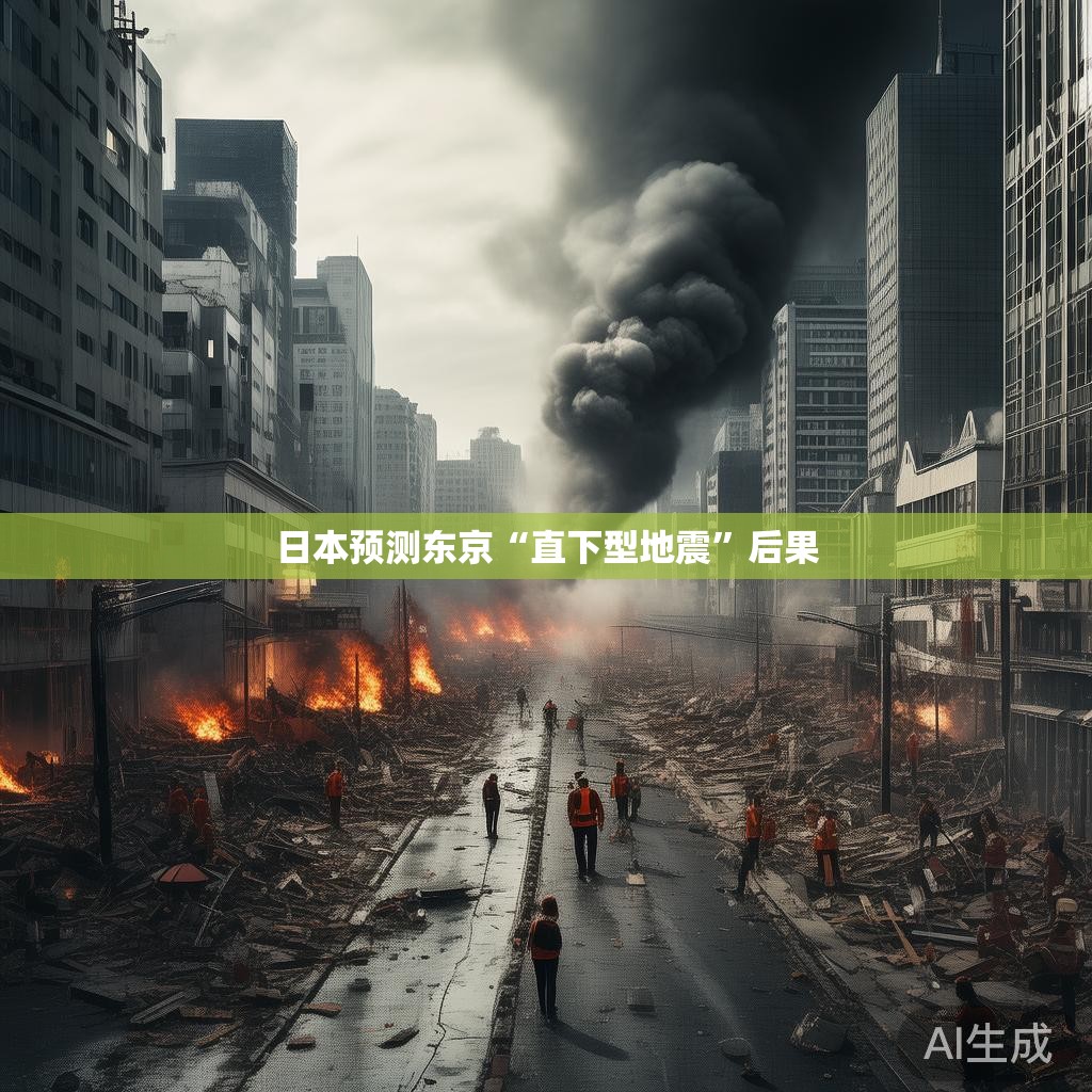 日本预测东京“直下型地震”后果
