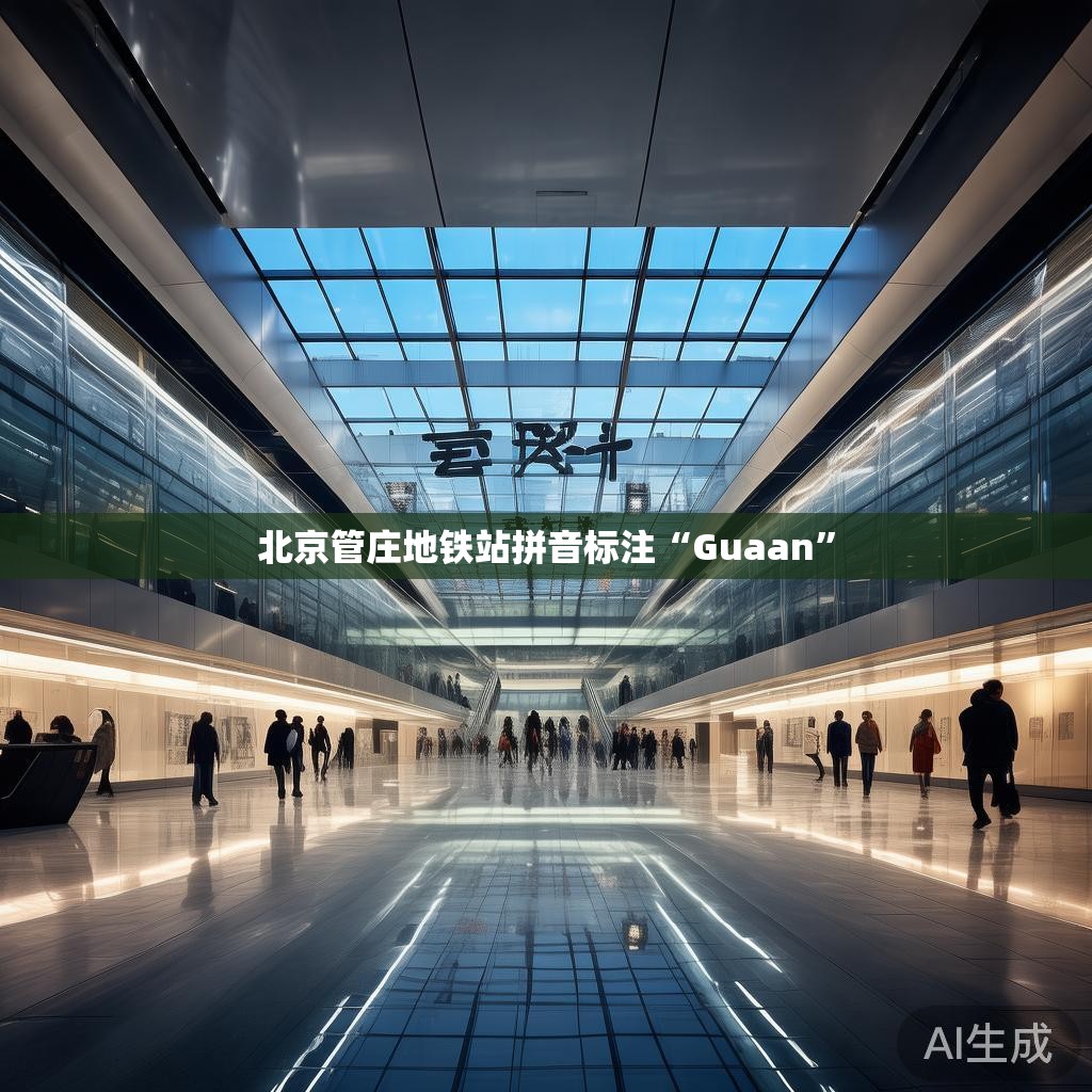 管庄地铁站周边风光