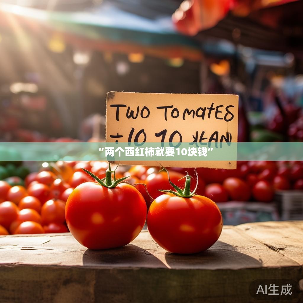 “两个西红柿就要10块钱”