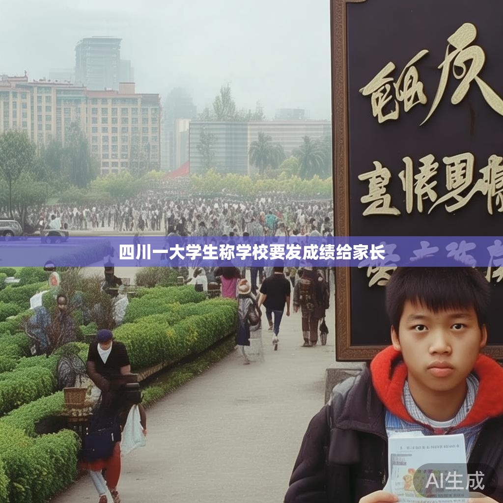 四川一大学生称学校要发成绩给家长