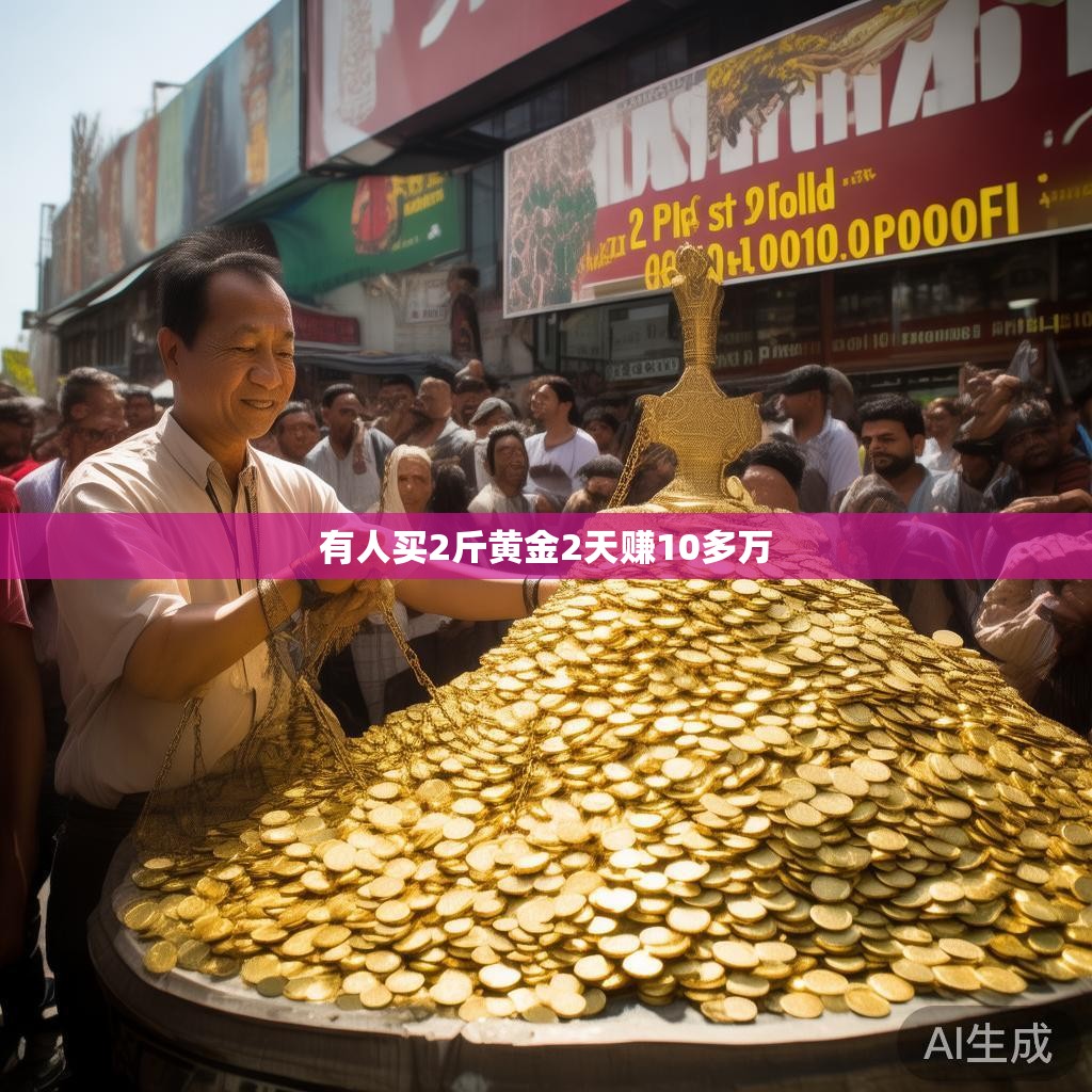 有人买2斤黄金2天赚10多万