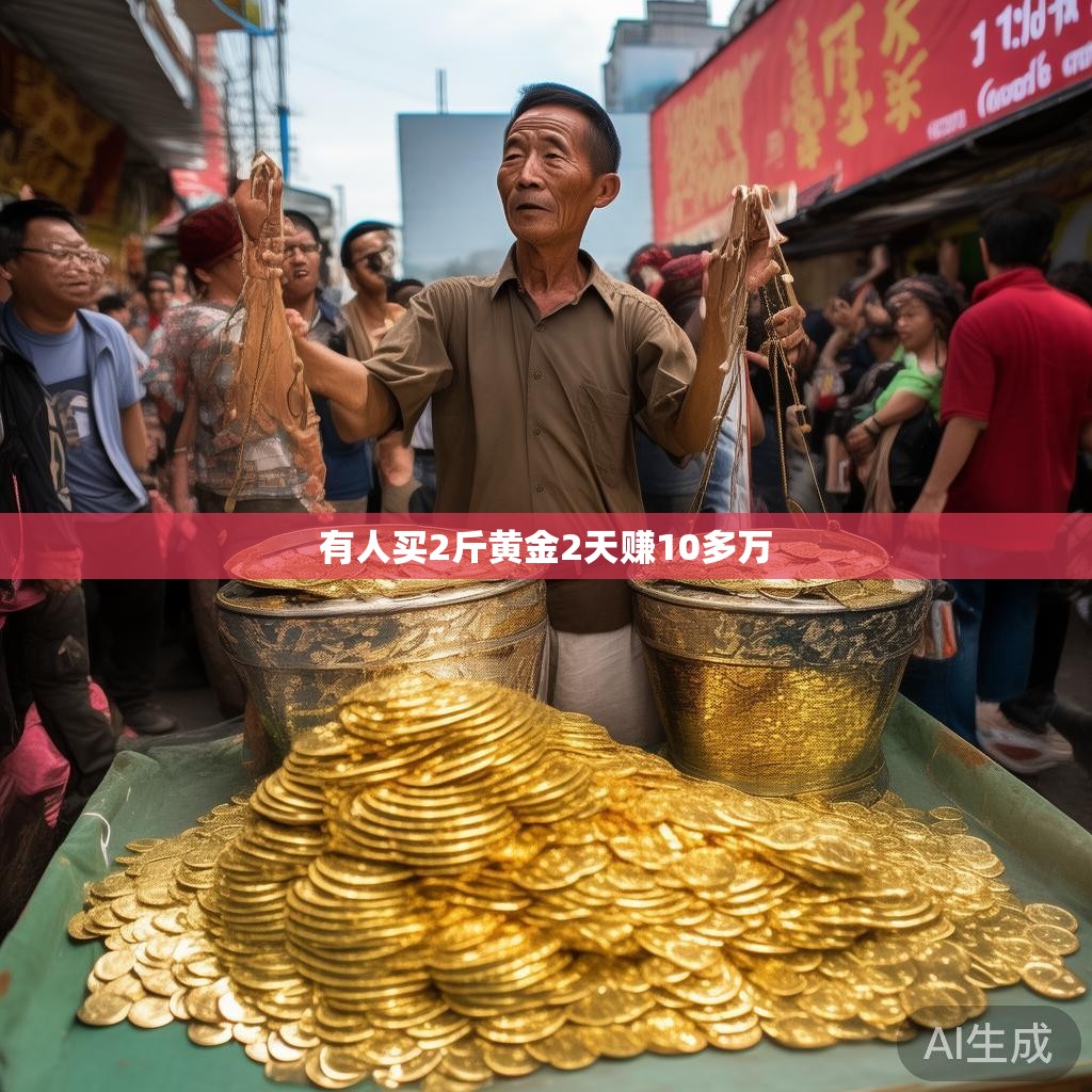 有人买2斤黄金2天赚10多万
