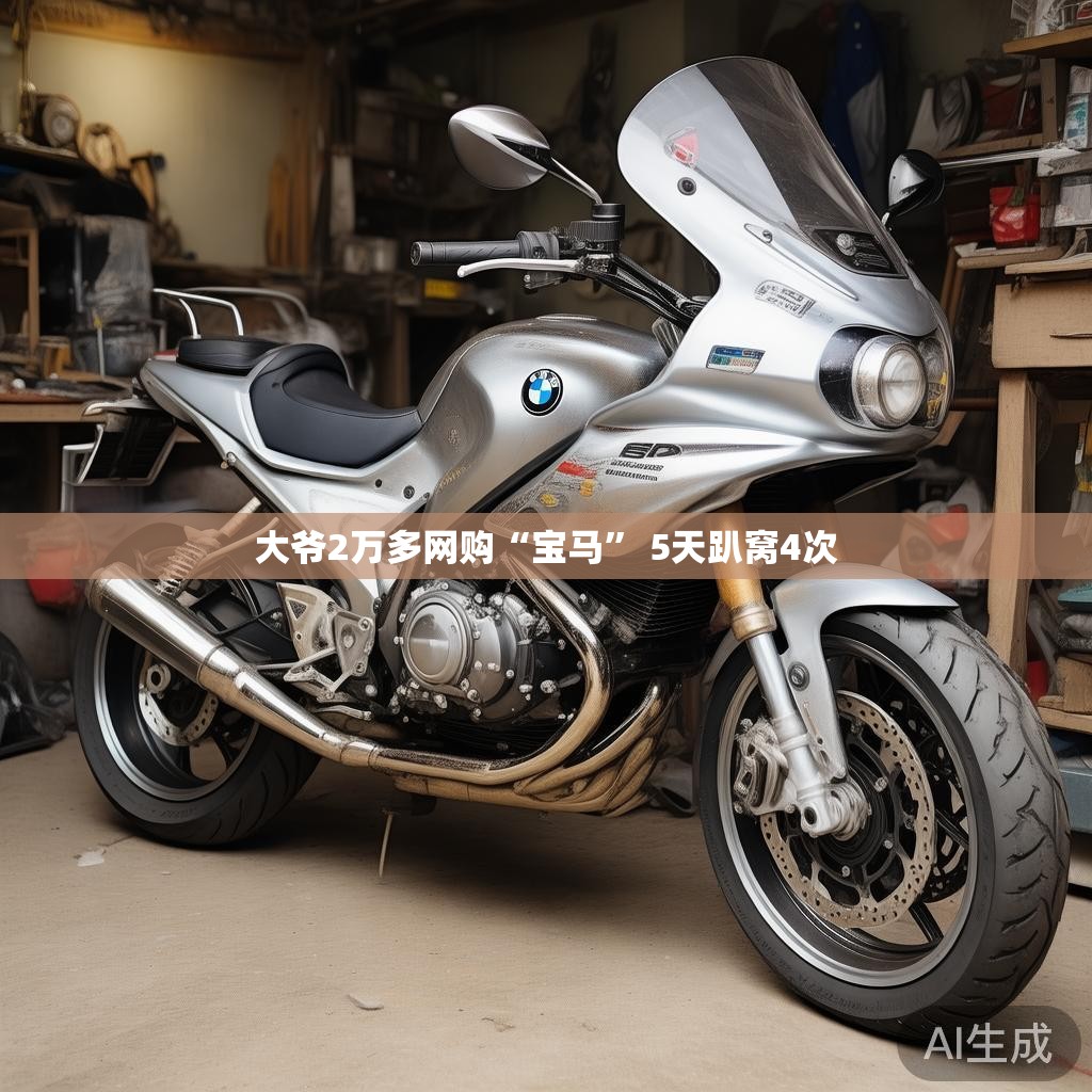 大爷2万多网购“宝马” 5天趴窝4次
