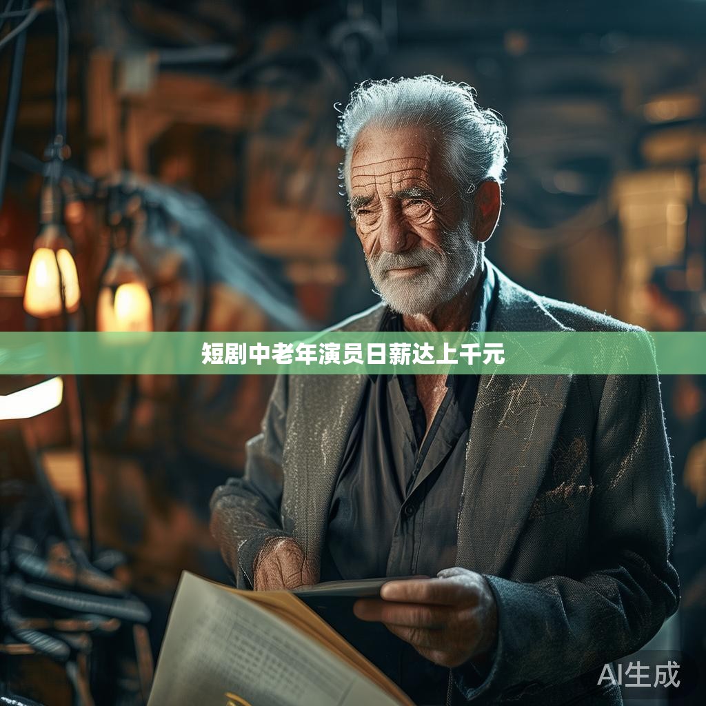 短剧中老年演员日薪达上千元
