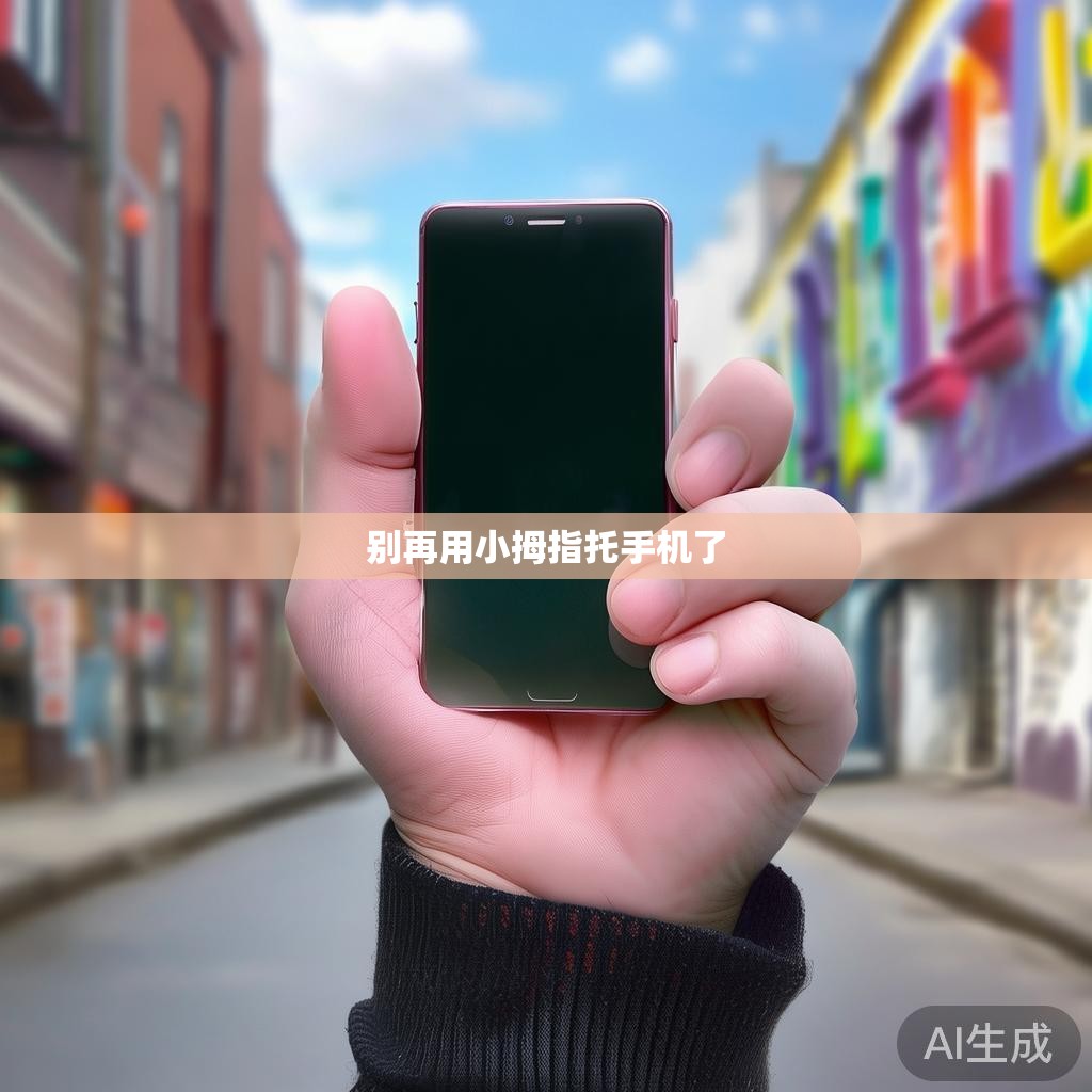 警惕手机托小拇指的负担